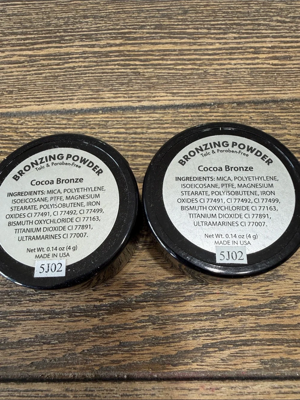 (2) Sisel Bronzing Powder Cocoa Bronze Talc Free
